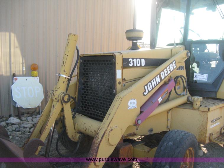 image for item H4252 1996 John Deere 310D backhoe