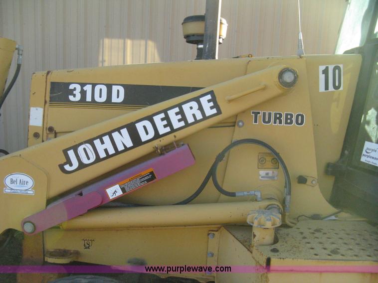 image for item H4252 1996 John Deere 310D backhoe