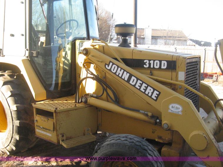 image for item H4252 1996 John Deere 310D backhoe