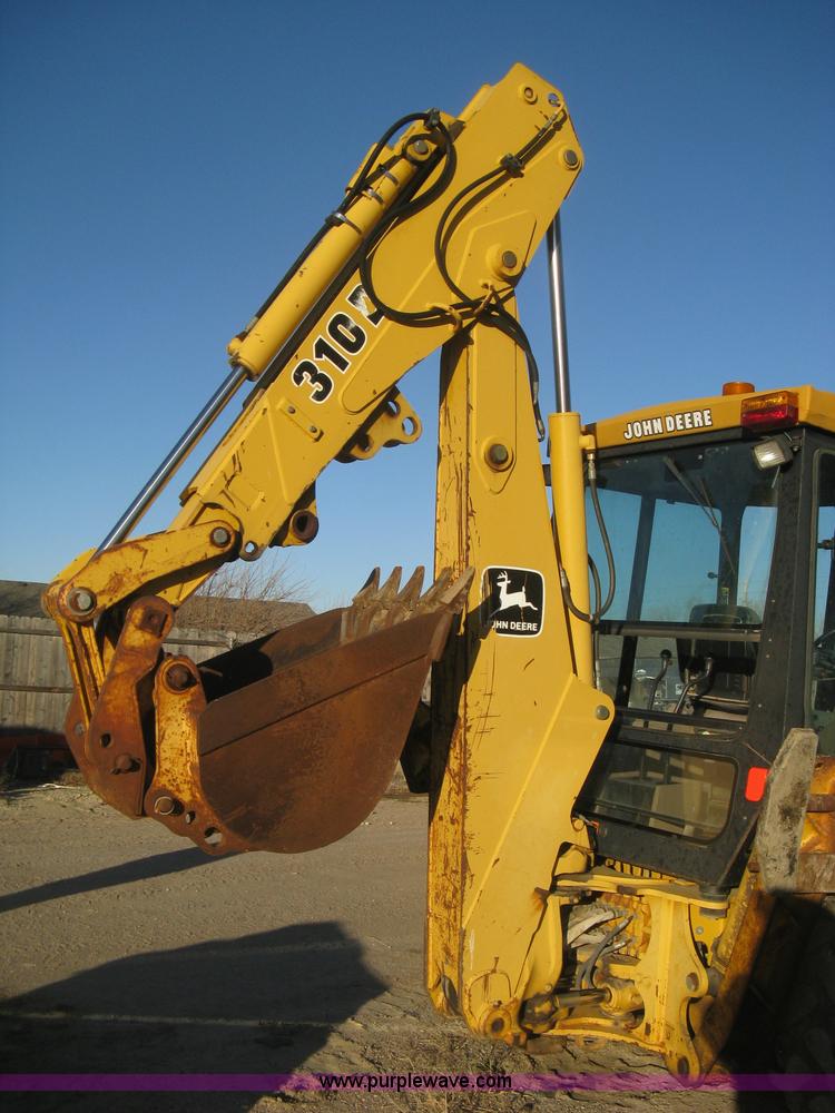 image for item H4252 1996 John Deere 310D backhoe