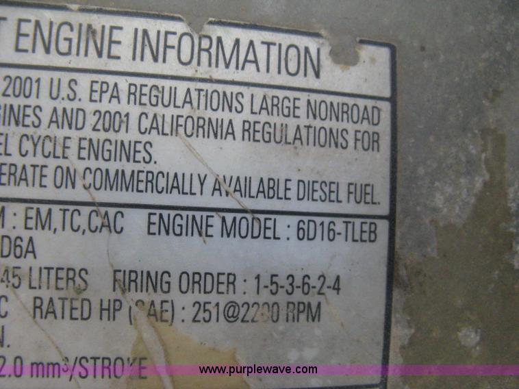 image for item H4319 2001 Kobelco SK330LC Dynamic Acera excavator