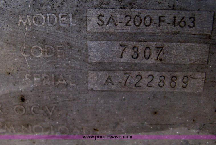 image for item H4322 Lincoln SA-200-F-163 arc welder