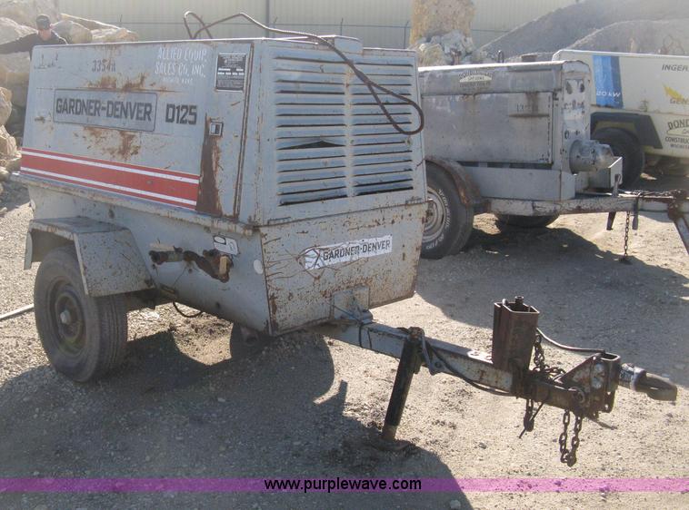 image for item H4325 Gardner Denver D125 air compressor