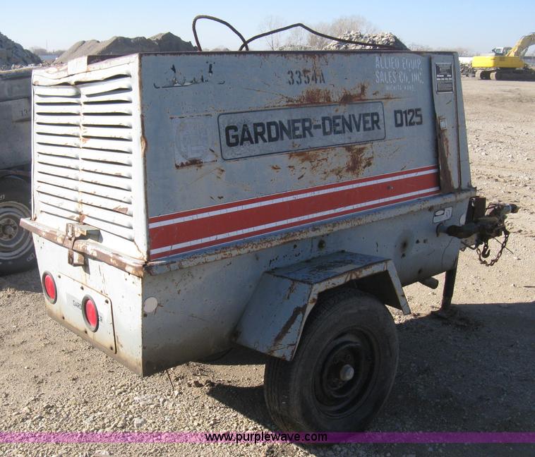 image for item H4325 Gardner Denver D125 air compressor