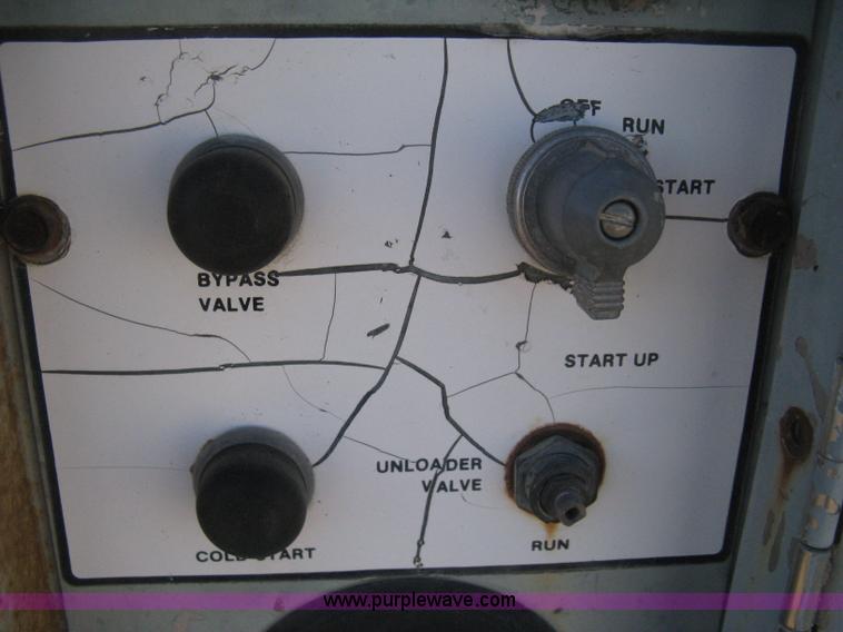 image for item H4325 Gardner Denver D125 air compressor