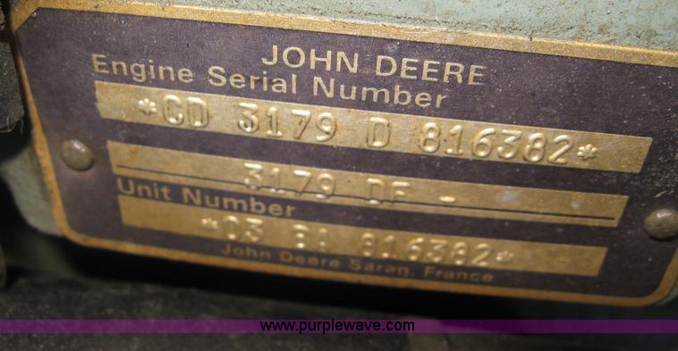 image for item H4325 Gardner Denver D125 air compressor