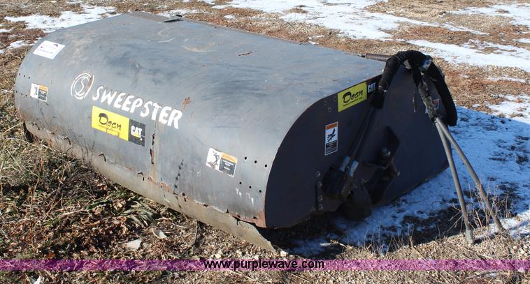 image for item H6825 Sweepster 20072M-0022 72" skid steer broom