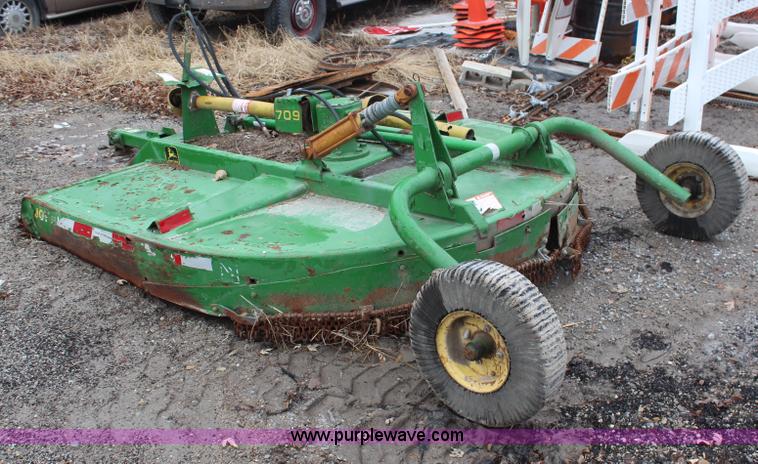 image for item H7934 John Deere 709 rotary mower