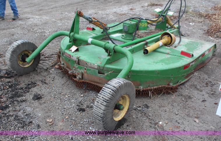 image for item H7934 John Deere 709 rotary mower