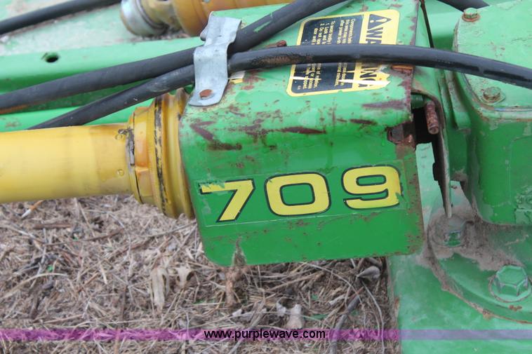 image for item H7934 John Deere 709 rotary mower