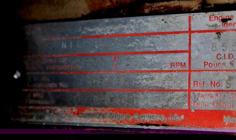 image for item H8388 1987 International F9370 triple axle dump truck