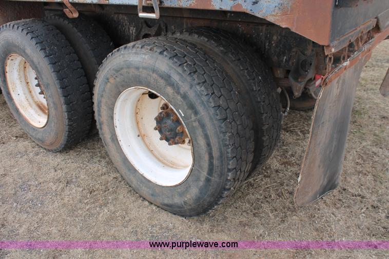 image for item H8388 1987 International F9370 triple axle dump truck