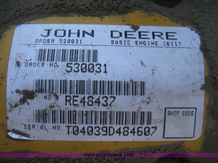image for item I5745 1995 John Deere 190E excavator