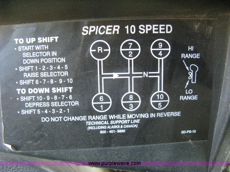 image for item I5747 2000 International F2674 dump truck