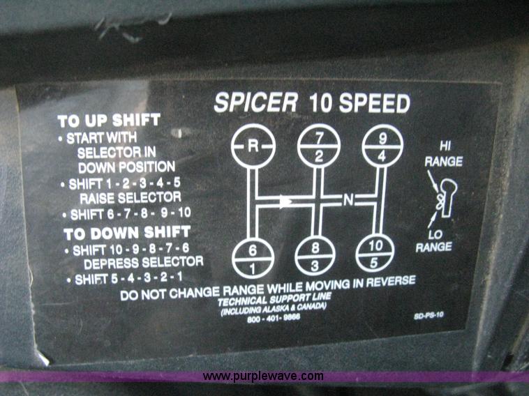 image for item I5748 2001 International F2674 dump truck