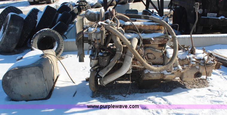image for item AU9837 Caterpillar 3306B six cylinder turbo diesel engine