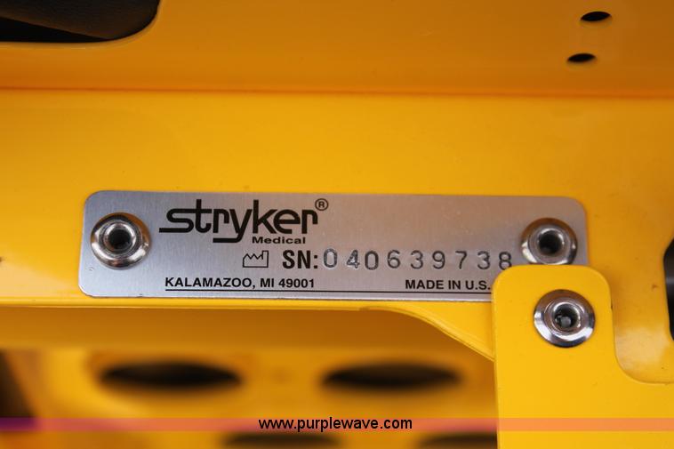 image for item AZ9452 Stryker Rugged 6092 EZ-PRO R4 emergency cot