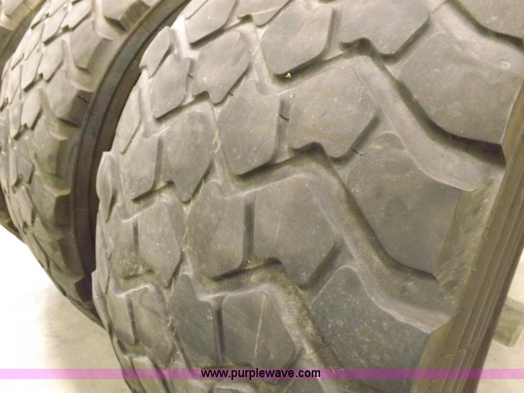 image for item I9212 (3) Michelin XZL 24R21 tires