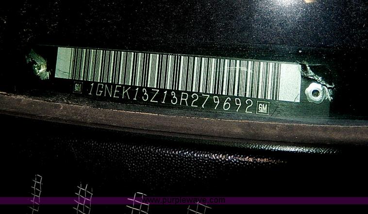 image for item I9450 2003 Chevrolet Tahoe Z71 SUV