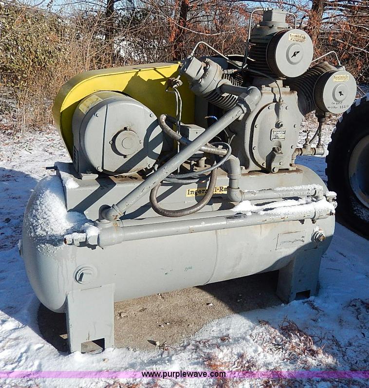 image for item I9454 1955 Ingersoll Rand air compressor