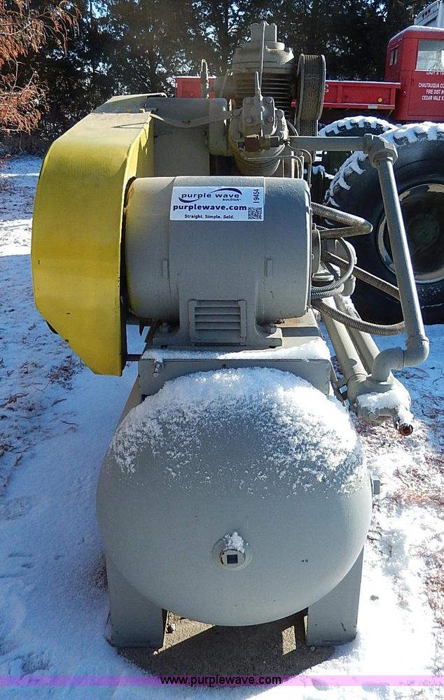 image for item I9454 1955 Ingersoll Rand air compressor