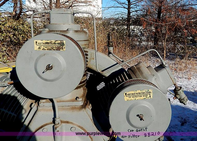 image for item I9454 1955 Ingersoll Rand air compressor
