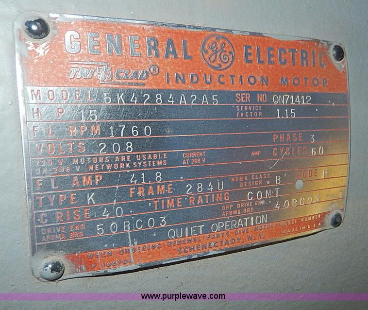 image for item I9454 1955 Ingersoll Rand air compressor