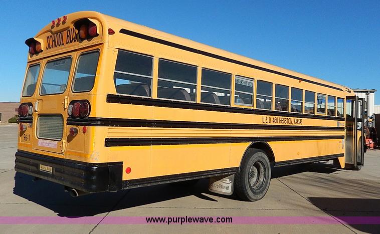 image for item I9500 1996 Ford B800 Bluebird school bus