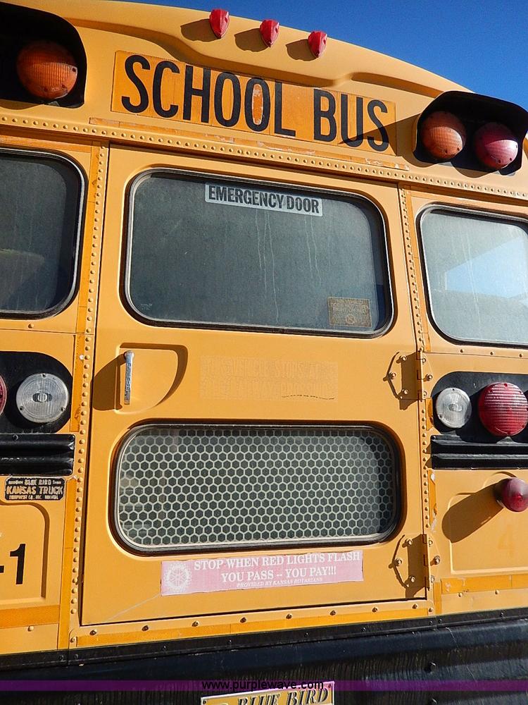 image for item I9500 1996 Ford B800 Bluebird school bus