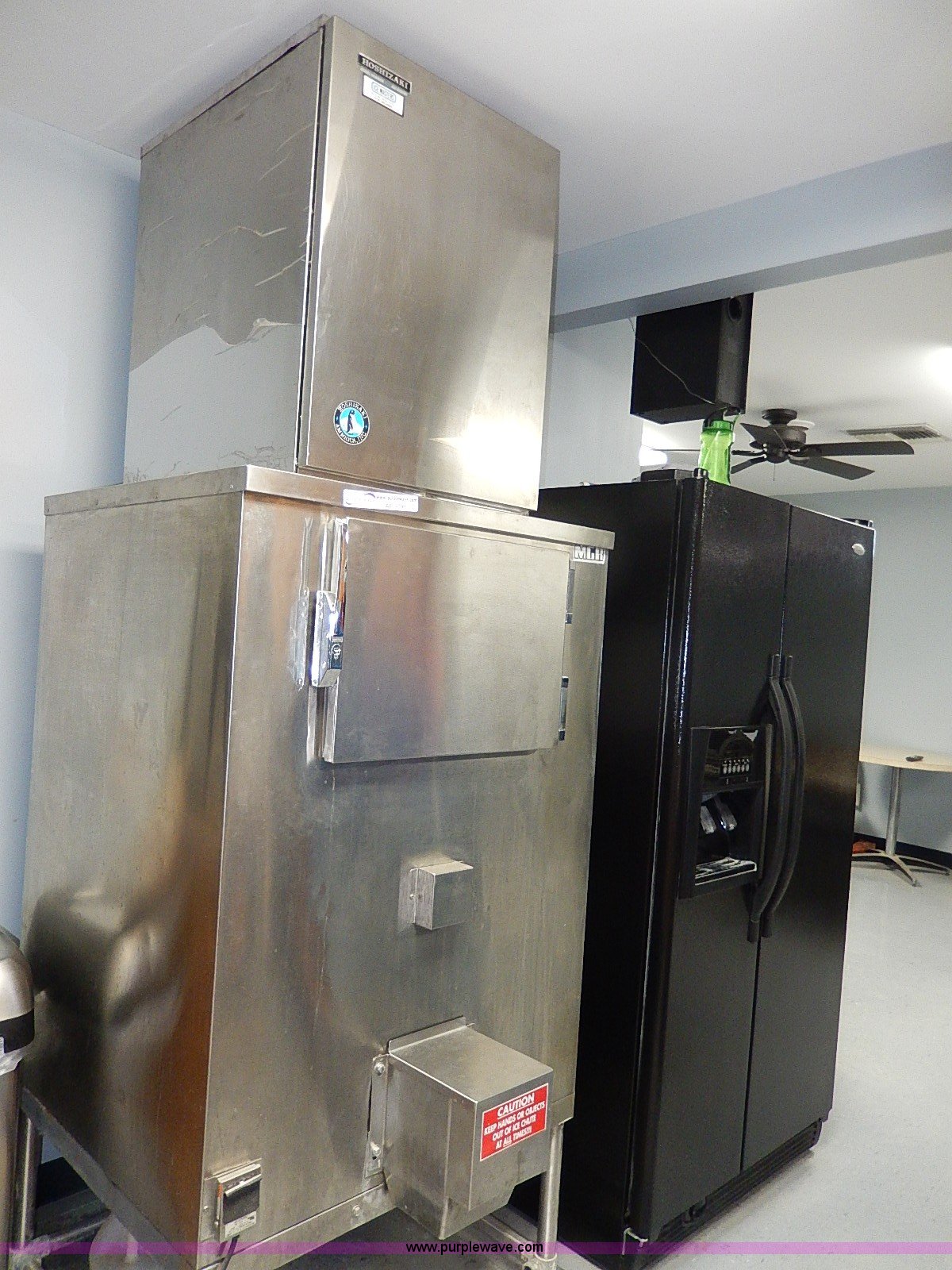 Hoshizaki America ice machine in Newton, KS Item AP9795 sold Purple