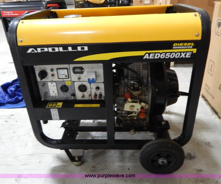 image for item AO9198 Apollo AED6500XE generator