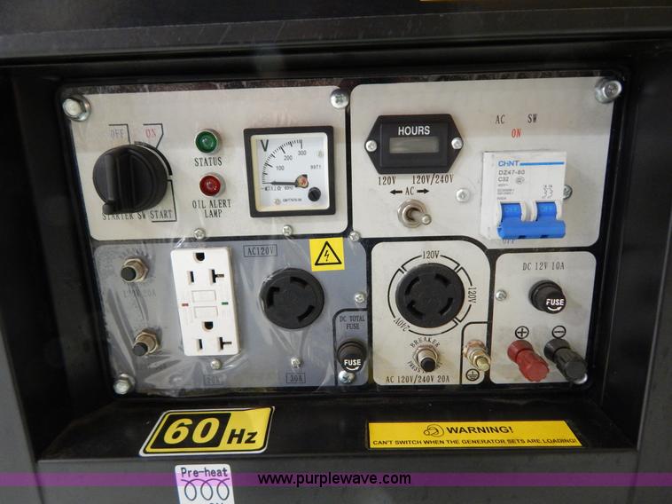 image for item AO9198 Apollo AED6500XE generator