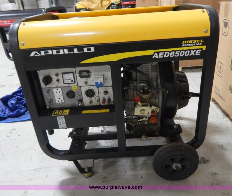 image for item AO9199 Apollo AED6500XE generator