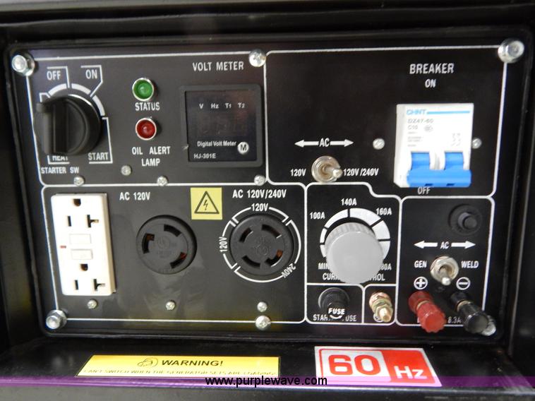 image for item AO9200 Changfa CED6500WE welder generator