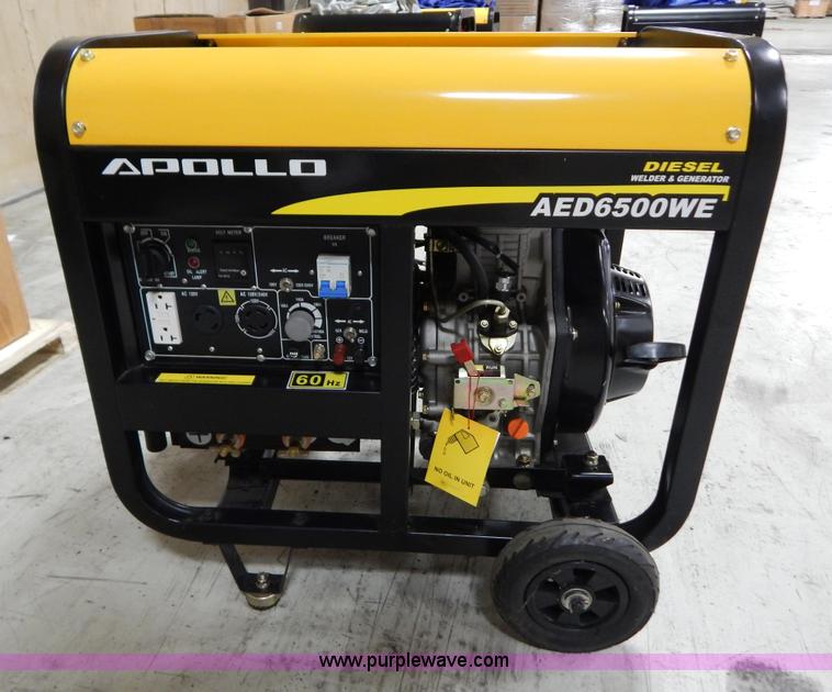image for item AO9203 Apollo AED6500WE welder generator