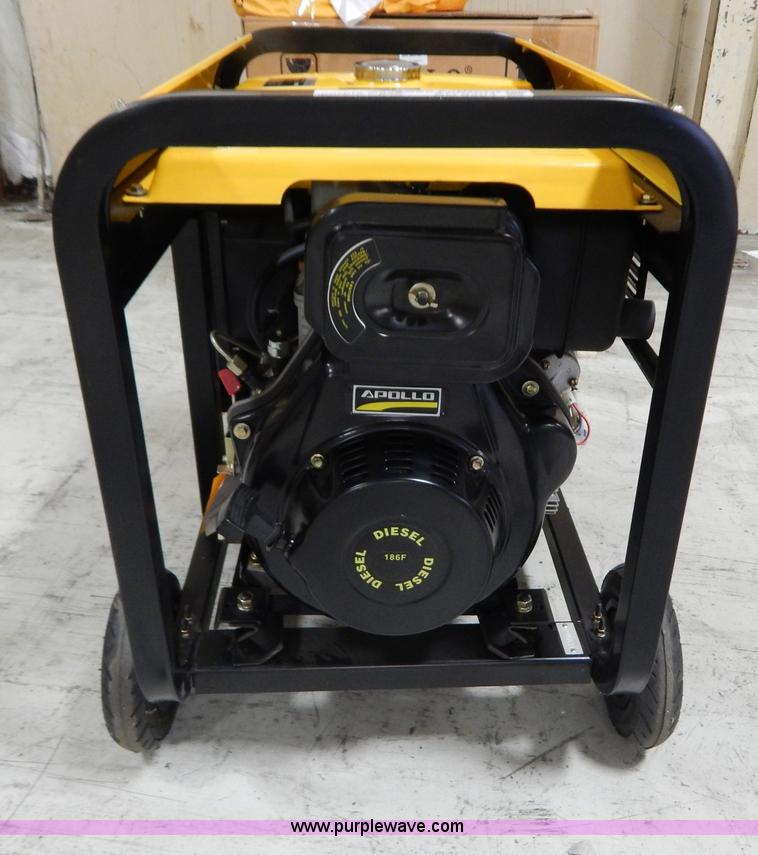 image for item AO9203 Apollo AED6500WE welder generator
