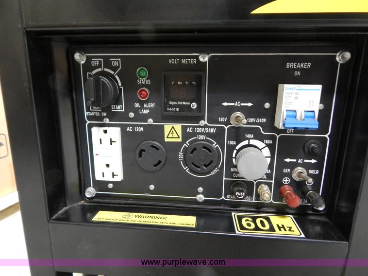 image for item AO9203 Apollo AED6500WE welder generator