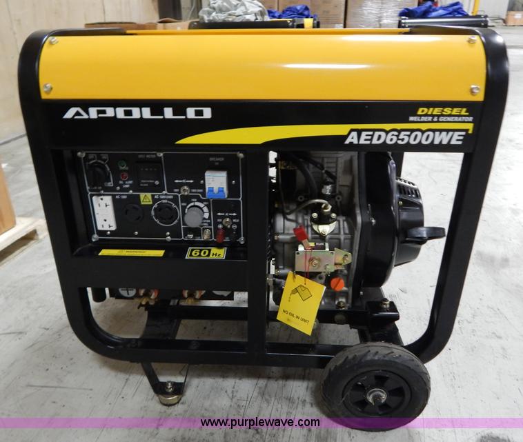image for item AO9204 Apollo AED6500WE welder generator