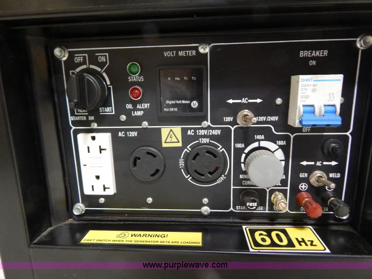 image for item AO9204 Apollo AED6500WE welder generator