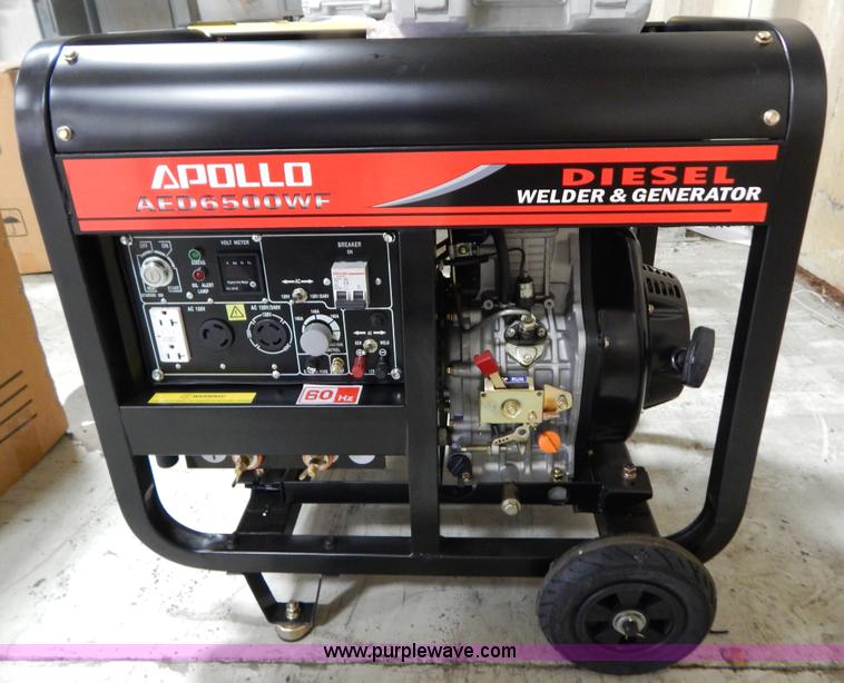 image for item AO9205 Apollo AED6500WF welder generator kit