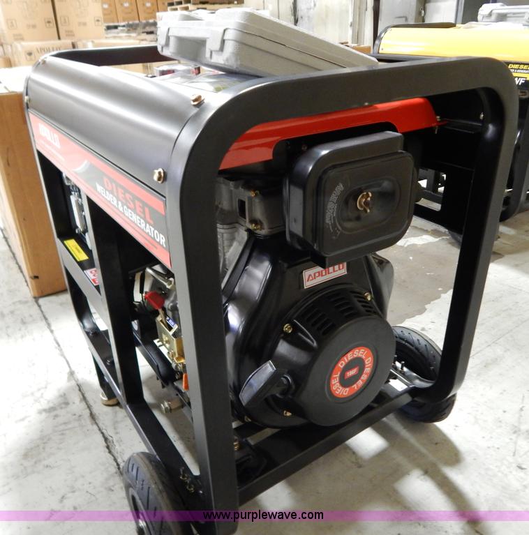 image for item AO9205 Apollo AED6500WF welder generator kit