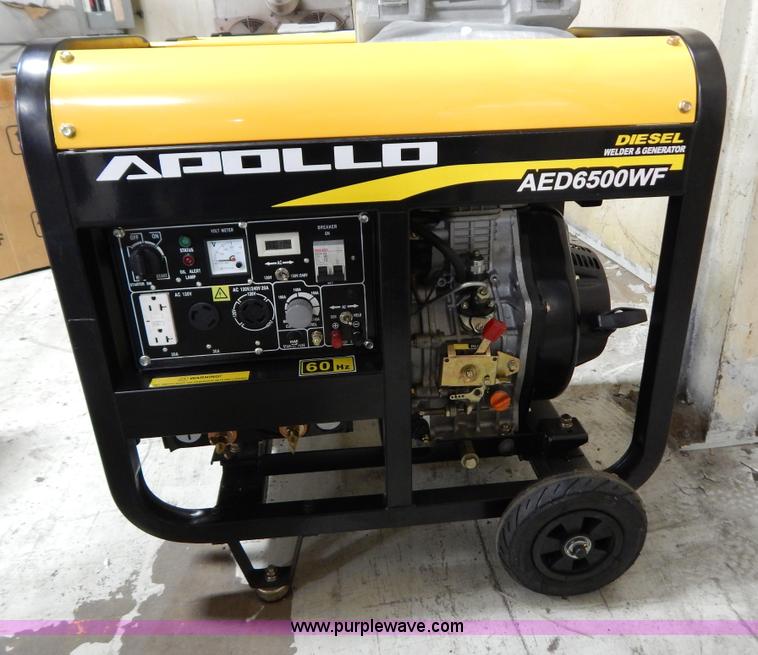 image for item AO9206 Apollo AED6500WF welder generator
