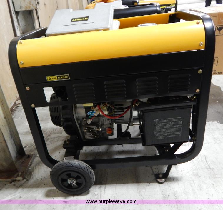 image for item AO9206 Apollo AED6500WF welder generator
