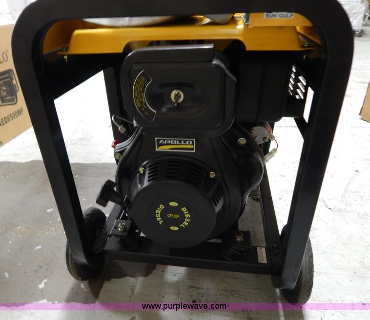 image for item AO9206 Apollo AED6500WF welder generator