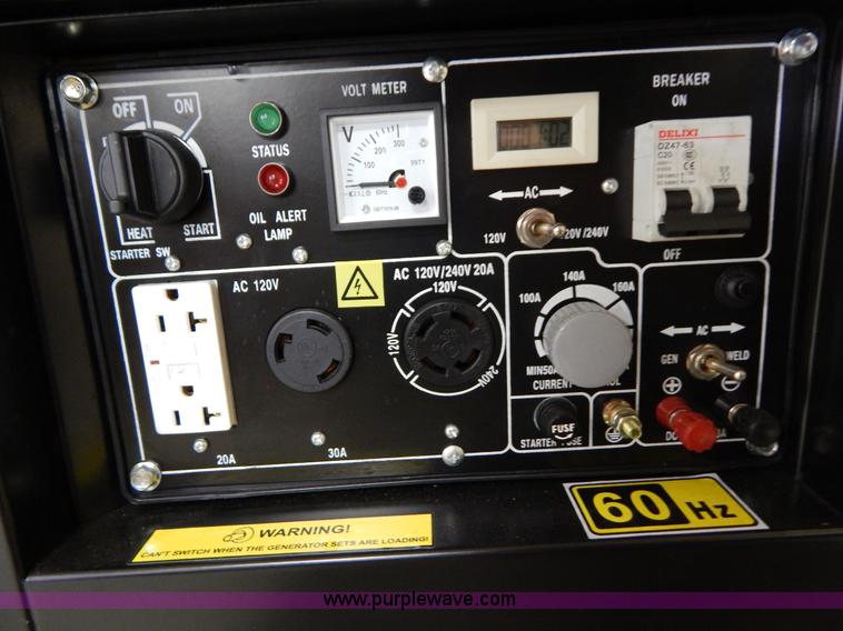 image for item AO9206 Apollo AED6500WF welder generator