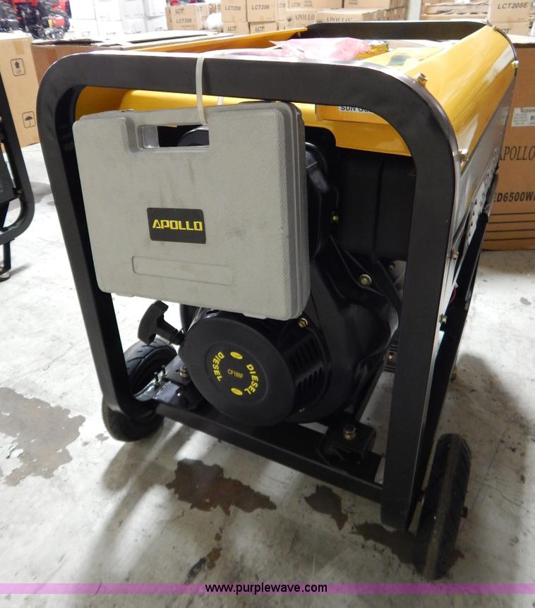 image for item AO9207 Apollo AED6500WF welder generator