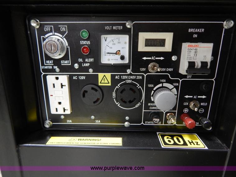 image for item AO9207 Apollo AED6500WF welder generator