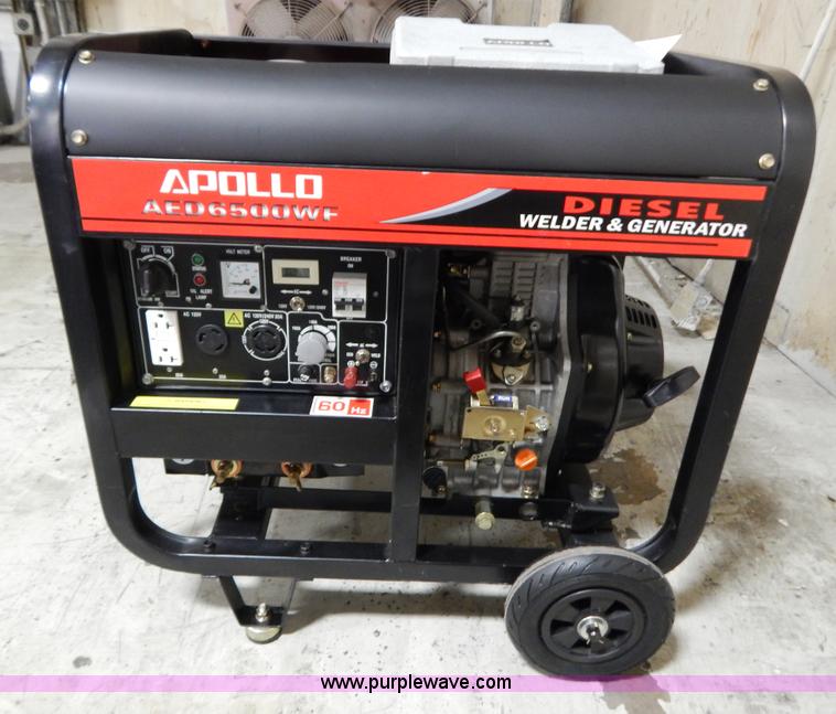 image for item AO9208 Apollo AED6500WF welder generator