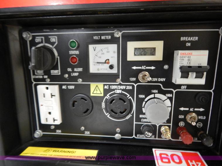 image for item AO9208 Apollo AED6500WF welder generator