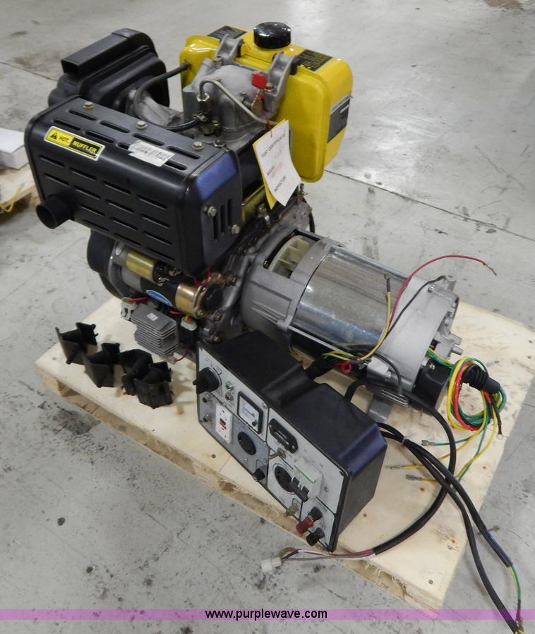 image for item AO9213 Apollo 6,500 watt diesel generator kit